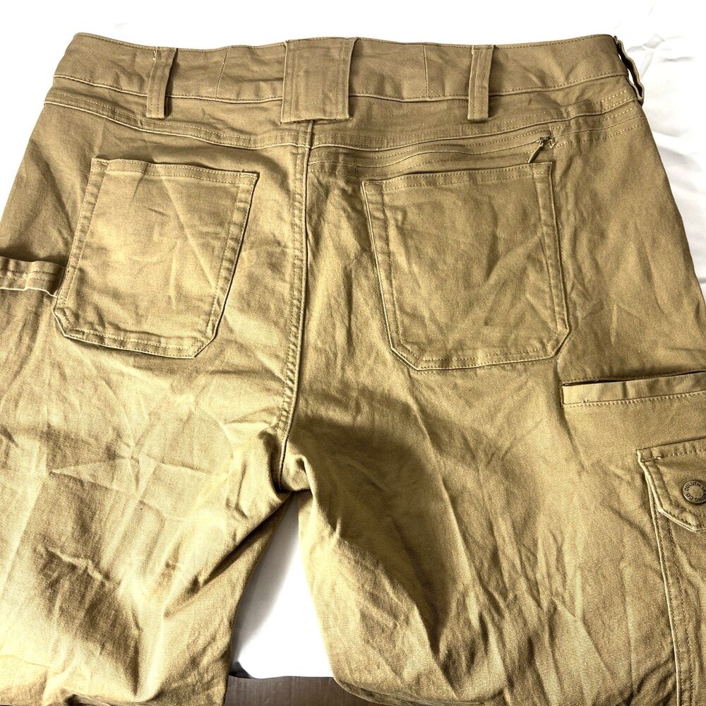 Duluth Trading Womens Curvesetter Carpenter Cargo Pants 12x31 *See Measurements* - Picture 5 of 16